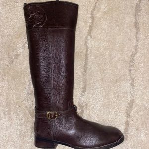 Tory Burch Brown Riding Boots
